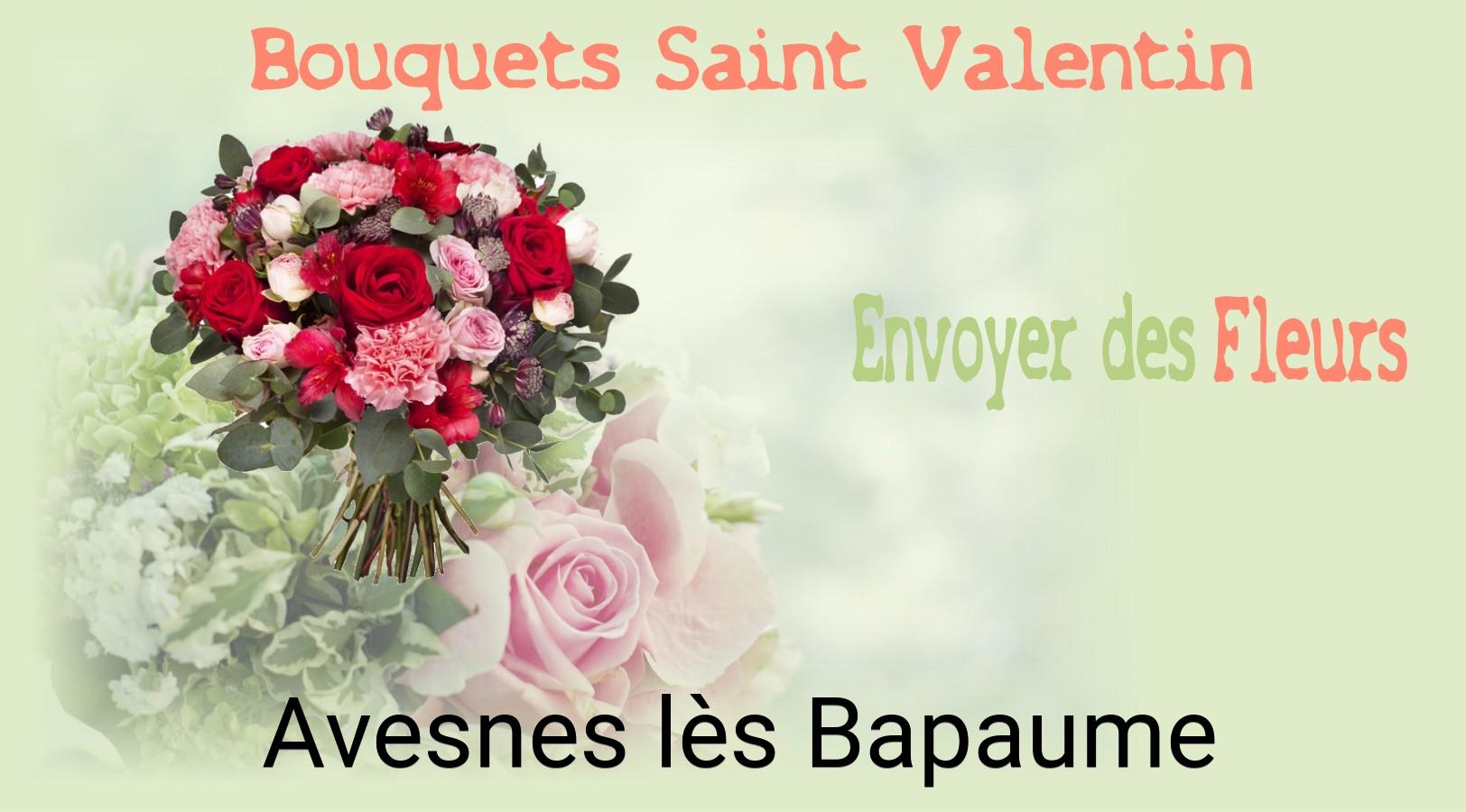 Roses de Saint-Valentin livrées à Avesnes-lès-Bapaume